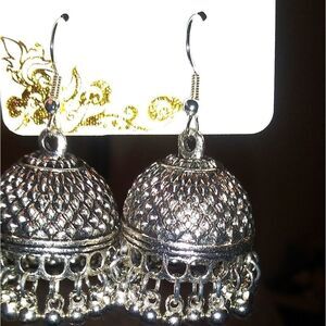 Silver BoHo earrings